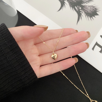 Κολιέ αγάπης 2023 νέα διαδικτυακή αλυσίδα κλείδας διασημοτήτων ελαφριά πολυτελής ροδακινί καρδιά εξειδικευμένο σχέδιο προσωπικότητας ιδιοσυγκρασίας κολιέ για γυναίκες