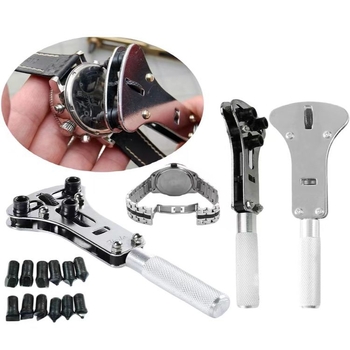 Kellatööriistad 2-osaline universaalne kellavaja kellahoidja kellakatte tööriist kellaparandustööriist