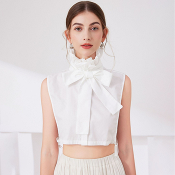 Διασυνοριακό κολάρο με βολάν Ευρωπαϊκό λογοτεχνικό δικαστήριο Κολάρο με βολάν ψεύτικο κολάρο δράμα ρόλος παράσταση στηρίγματα αξεσουάρ