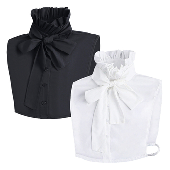 Διασυνοριακό κολάρο με βολάν Ευρωπαϊκό λογοτεχνικό δικαστήριο Κολάρο με βολάν ψεύτικο κολάρο δράμα ρόλος παράσταση στηρίγματα αξεσουάρ