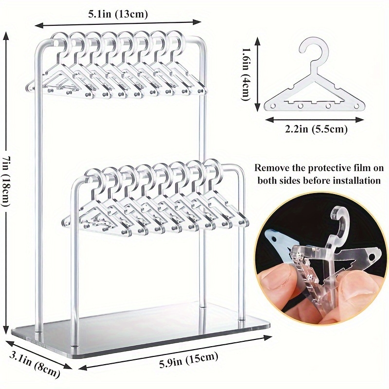 Suport de cercei personalizat cu acrilic, cu ramă pentru costume, suport de afișare pentru cercei