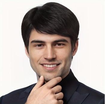 Meeste parukas, must kaldus tukk, moodne kõrge temperatuuriga siidist meeste juuksed, äriline stiil, väliskaubandusega meeste juuksed