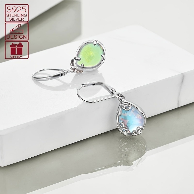 Eksplozije Mjesečev kamen Val Kap vode Privjesak Naušnice Europske i američke ženske naušnice na zalihi Tvorničke naušnice Prirodne kapi vode