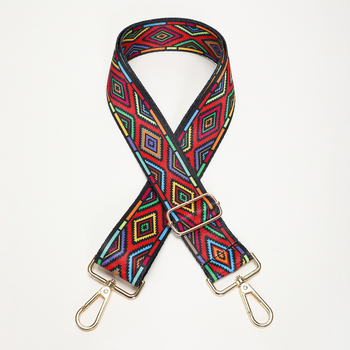 Didmeninė prekyba drobės plačiais pečių dirželiais krepšiui su pečių dirželiais, nauji, karštai parduodami krepšiui su praplatintais, 38 mm ilgio, spalvingais, reguliuojamais pečių dirželiais.