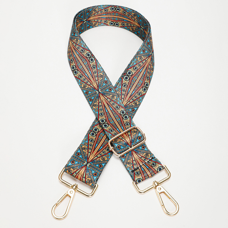 Didmeninė prekyba drobės plačiais pečių dirželiais krepšiui su pečių dirželiais, nauji, karštai parduodami krepšiui su praplatintais, 38 mm ilgio, spalvingais, reguliuojamais pečių dirželiais.