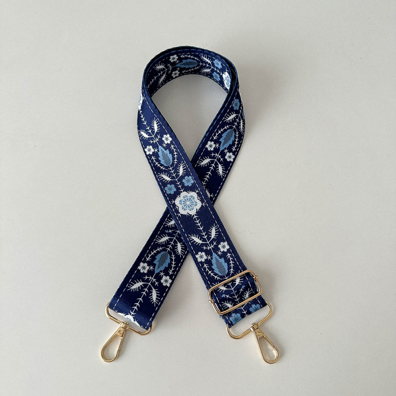 Didmeninė prekyba drobės plačiais pečių dirželiais krepšiui su pečių dirželiais, nauji, karštai parduodami krepšiui su praplatintais, 38 mm ilgio, spalvingais, reguliuojamais pečių dirželiais.