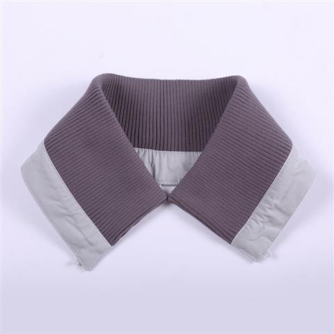 Vyriška vilnonė apykaklė drabužiams su spausdinta pūkine striuke, netikra apykakle, apsaugančia nuo purvo, unisex vilnonė apykaklė, vienspalvė, nuimama