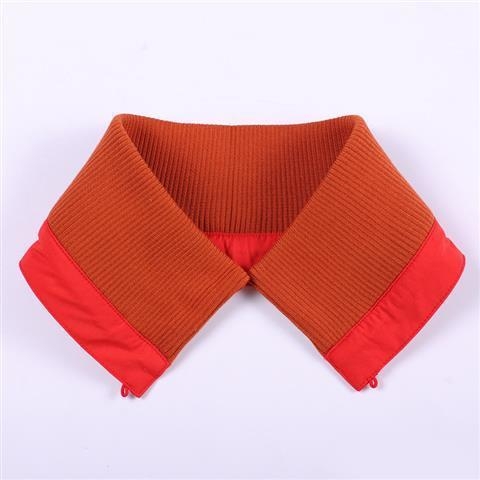 Vyriška vilnonė apykaklė drabužiams su spausdinta pūkine striuke, netikra apykakle, apsaugančia nuo purvo, unisex vilnonė apykaklė, vienspalvė, nuimama