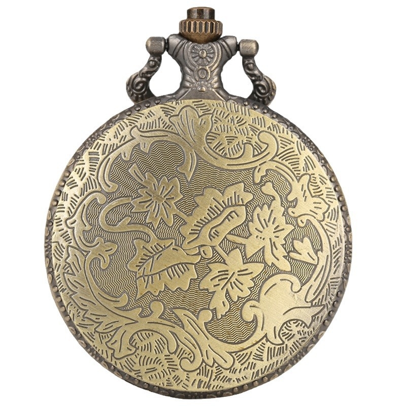 Karsti pārdota rūpnīcas tiešā rūpnīcas cena svētku dāvana tēvam un mātei personalizēts vintage kvarca kabatas pulkstenis