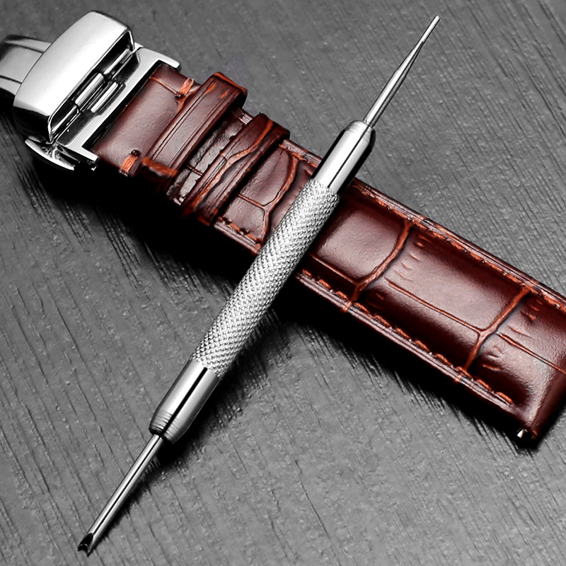 Kellaparandustööriistad Kahe otsaga vedrulatt Kellarihma eemaldamise ja lahtivõtmise tööriist Vedrulatt Kahvel Kellarihma terasrihma reguleerija