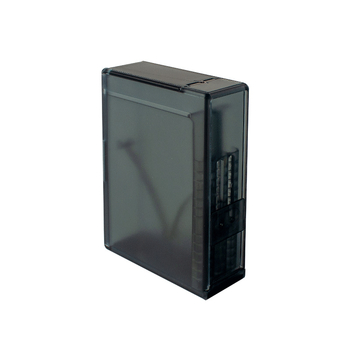 Νέα αυτόματη θήκη τσιγάρων 20 τεμάχια, αυτόματο, αναμμένο, ολόσωμο κουτί καπνού με παγωμένη επιφάνεια ABS, διαφανές, ανθεκτικό στην υγρασία