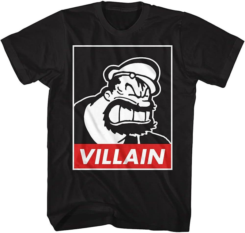 Nauji vyriški ir moteriški vasariniai medvilniniai 2023 m. visų rungtynių porų marškinėliai trumpomis rankovėmis „Popeye the Sailor“