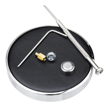 Kellaparandustööriistade matt Nahast kellaklaasi kaitsematt Kellaklaasi kaitsetööriist Nahast matt