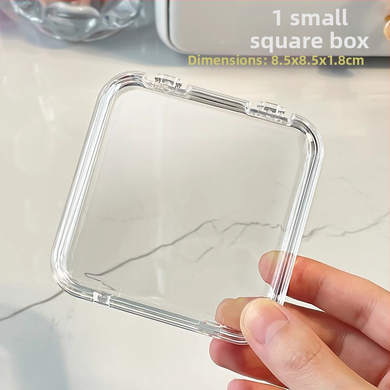 Βραχιόλι με κρύσταλλο, βραχιόλι, κουτί αποθήκευσης γραφείου, κολιέ κοσμημάτων, κοσμήματα, ανθεκτικό στη σκόνη, κουτί επιφάνειας εργασίας, ράφι εμφάνισης