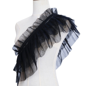 Διασυνοριακό Φουσκωτό Σάλι με Ψεύτικο Κολάρο Ιαπωνικά και Κορεατικά Κινούμενα Σχέδια Αξεσουάρ Μασκάρεμα Χιαστί Καλωσόρισμα Ζώνη Στηρίγματα