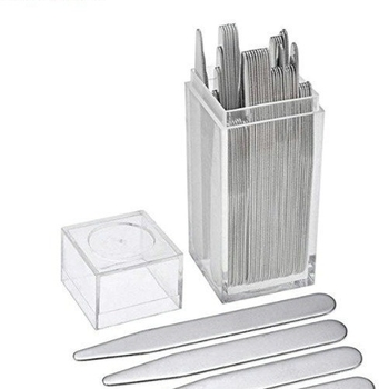 Висококачествена яка 40 броя, яка от неръждаема стомана, яка в кутия, фабричен аутлет