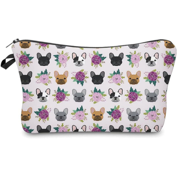 Amazon Hot Selling Σφουγγάρι Επένδυση Τυπωμένη Καλλυντική Τσάντα Καλλυντικών Κοσμημάτων Τσάντα Αποθήκευσης Χειρός Κέρματα Πορτοφόλι