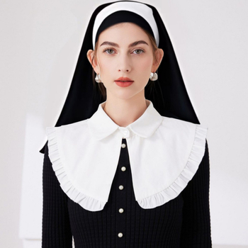 „Cross Border French Retro Monkeys Cos Shawl Accessories Amazon Halloween Anime“ personažo marškinių apykaklė, netikra apykaklė