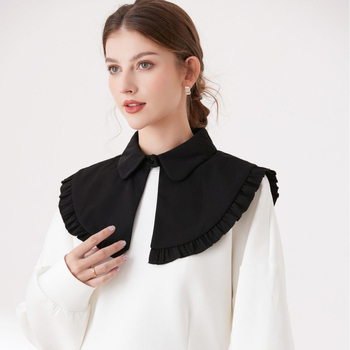 Αξεσουάρ σάλι με διασυνοριακό γαλλικό ρετρό καλογριών για το Cos, Amazon Halloween, κολάρο πουκάμισου με χαρακτήρα anime, ψεύτικο κολάρο