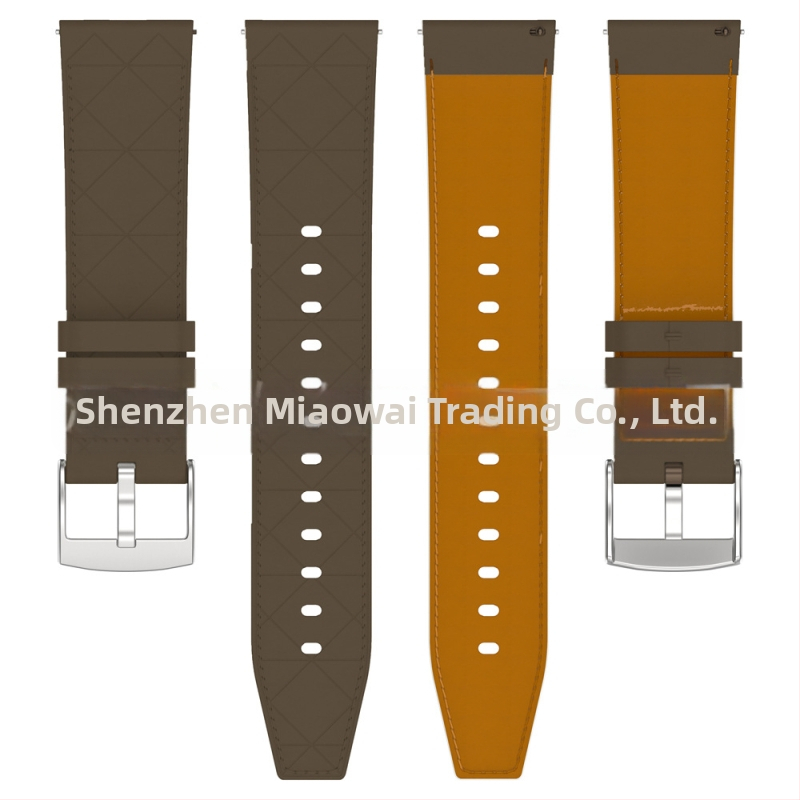 Kožený remienok pre Huawei WATCH GT5 Pro, štvorcový, GT5/4, oficiálny, rovnaký GT remienok 22/18 mm