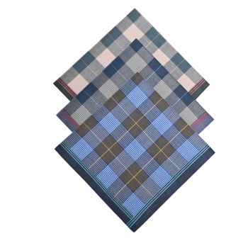 Vintažinė tamsi languota nosinaitė su medvilnine nosinaitė, klasikinė vintažinė nosinaitė vyresnio amžiaus žmonėms, „Amazon“ produktai, 40 cm