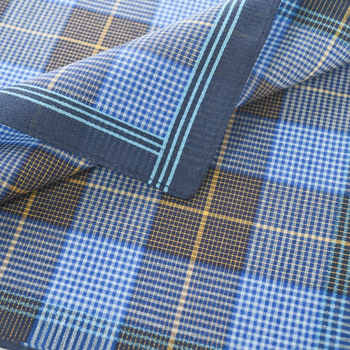 Vintažinė tamsi languota nosinaitė su medvilnine nosinaitė, klasikinė vintažinė nosinaitė vyresnio amžiaus žmonėms, „Amazon“ produktai, 40 cm