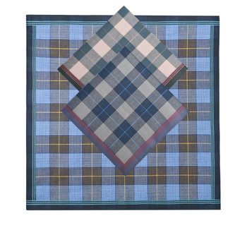 Vintažinė tamsi languota nosinaitė su medvilnine nosinaitė, klasikinė vintažinė nosinaitė vyresnio amžiaus žmonėms, „Amazon“ produktai, 40 cm