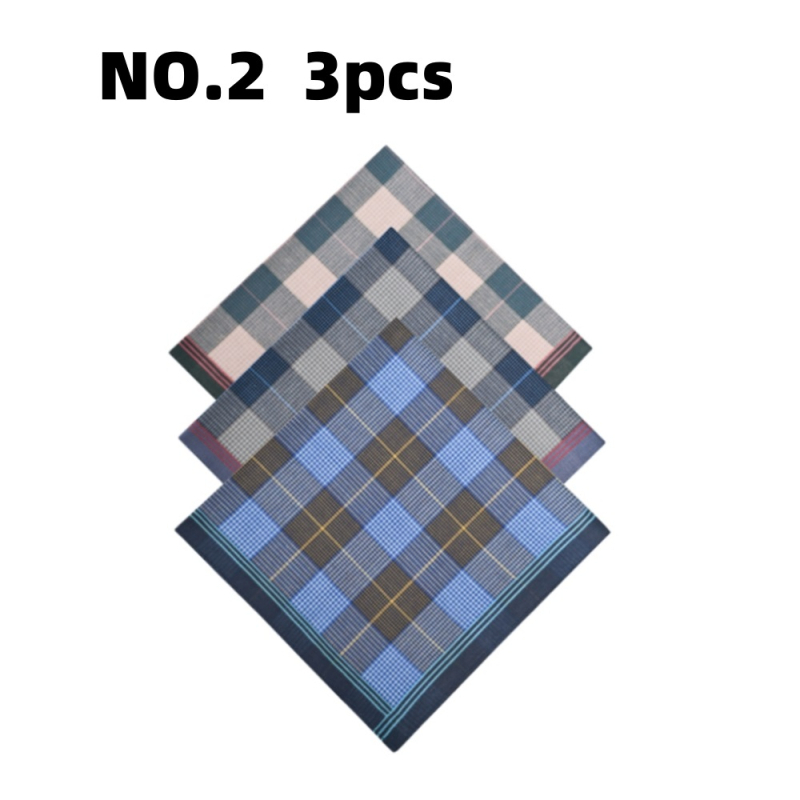 Vintažinė tamsi languota nosinaitė su medvilnine nosinaitė, klasikinė vintažinė nosinaitė vyresnio amžiaus žmonėms, „Amazon“ produktai, 40 cm