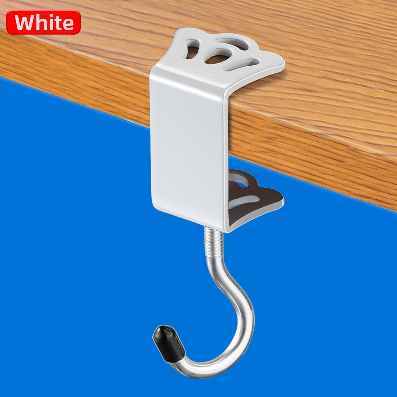 Mokinio mokyklinės kuprinės kabliukas, nuimamas ant stalo, mobiliųjų krepšių pakaba, stalo šoninis krepšių pakabinimo kabliukas, be smūgių, galingas krepšių pakabinimo kabliukas