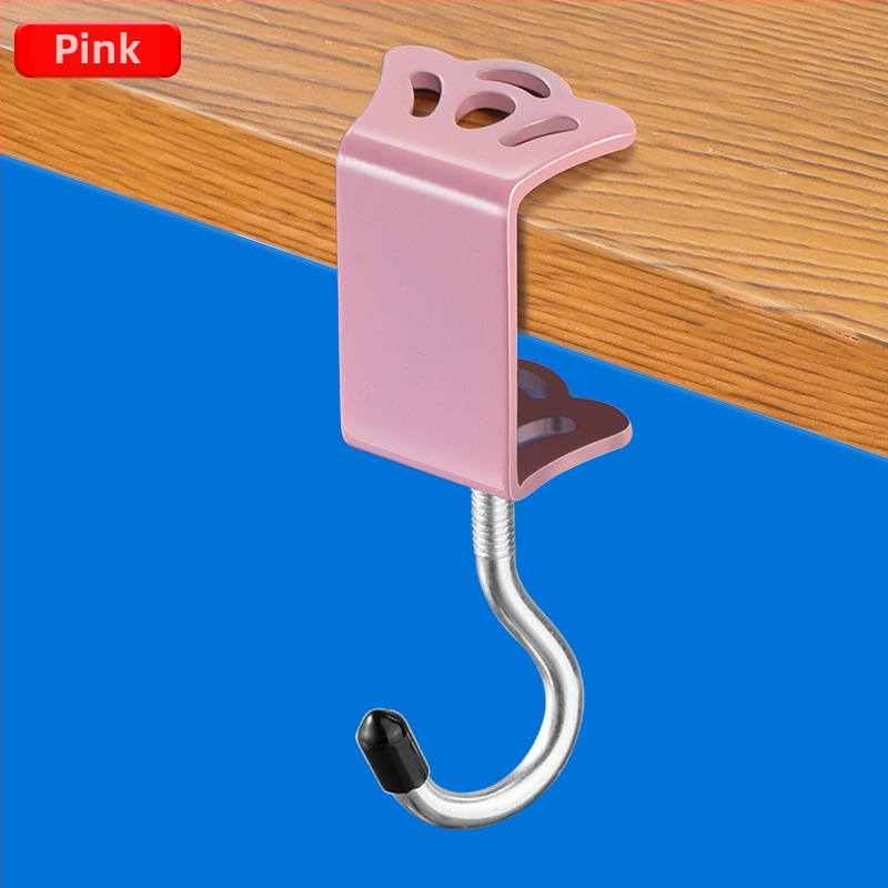 Mokinio mokyklinės kuprinės kabliukas, nuimamas ant stalo, mobiliųjų krepšių pakaba, stalo šoninis krepšių pakabinimo kabliukas, be smūgių, galingas krepšių pakabinimo kabliukas