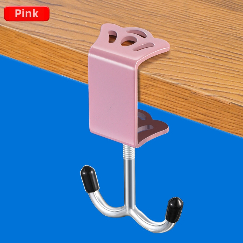 Mokinio mokyklinės kuprinės kabliukas, nuimamas ant stalo, mobiliųjų krepšių pakaba, stalo šoninis krepšių pakabinimo kabliukas, be smūgių, galingas krepšių pakabinimo kabliukas