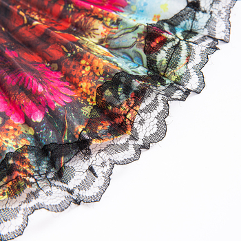 Εργοστάσιο χονδρικής μαύρο λουλούδι και φυτά δαντέλα ανεμιστήρα πλαστικό ανεμιστήρα οστέινο δαντέλα ανεμιστήρα αρχαίο στυλ πτυσσόμενο ανεμιστήρα ισπανικό χορό ανεμιστήρα