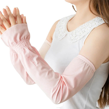 Καλοκαιρινά μανίκια από μετάξι Ice για γυναίκες, χαλαρή προστασία από τον ήλιο για οδήγηση, λεπτά μανίκια προστασίας από τον ήλιο, προστατευτικά μπράτσας, γάντια για άνδρες, μανίκια Ice