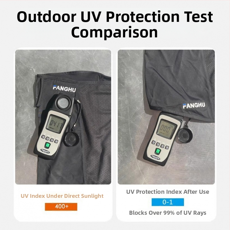 2025 нова лятна тънка анти-ултравиолетова маска за мъже на открито голф спорт колоездене дишащ воал за врата