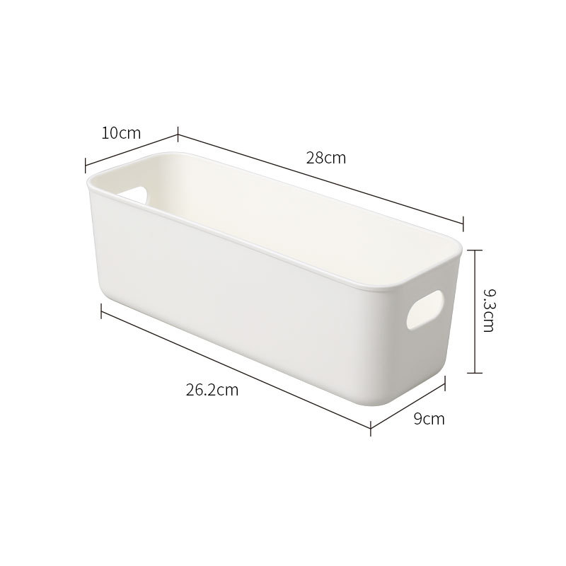 Пластмасова кошница за съхранение, преносима кошница за чекмеджета за съхранение в кухня, баня, настолен шкаф, кошница за съхранение