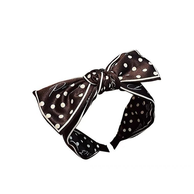 Naujas korėjietiško stiliaus kaspino galvos juosta moterims, dėvinčioms infraraudonųjų spindulių galvos apdangalą, paprastą plačiakampį presuotą plaukų elegantišką banguotą plaukų antspaudą