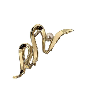 Γυναικεία φουρκέτα με μεταλλικό κλιπ υψηλής ποιότητας, μεγάλη, για το κεφάλι, άνοιξη και καλοκαίρι, νέα, υψηλής ποιότητας, για το κεφάλι, με κλιπ