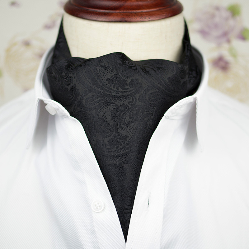 Gamintojo didmeninė prekyba anakardžių žakardo Paisley britiško kostiumo marškinių apykaklės šaliku, verslo šaliku, vyrišku šaliku