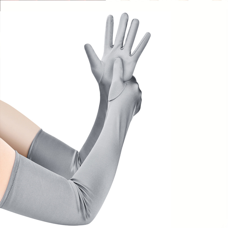 Ръкавици за маскараден бал от 1920 г., жени, черно-червено-бели, ръкавици за сватбена рокля, шапки, колокационни ръкавици