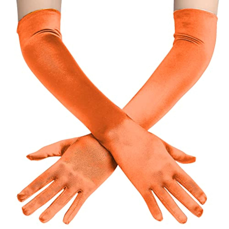 Ръкавици за маскараден бал от 1920 г., жени, черно-червено-бели, ръкавици за сватбена рокля, шапки, колокационни ръкавици