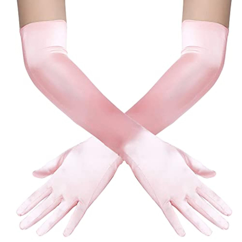 Ръкавици за маскараден бал от 1920 г., жени, черно-червено-бели, ръкавици за сватбена рокля, шапки, колокационни ръкавици