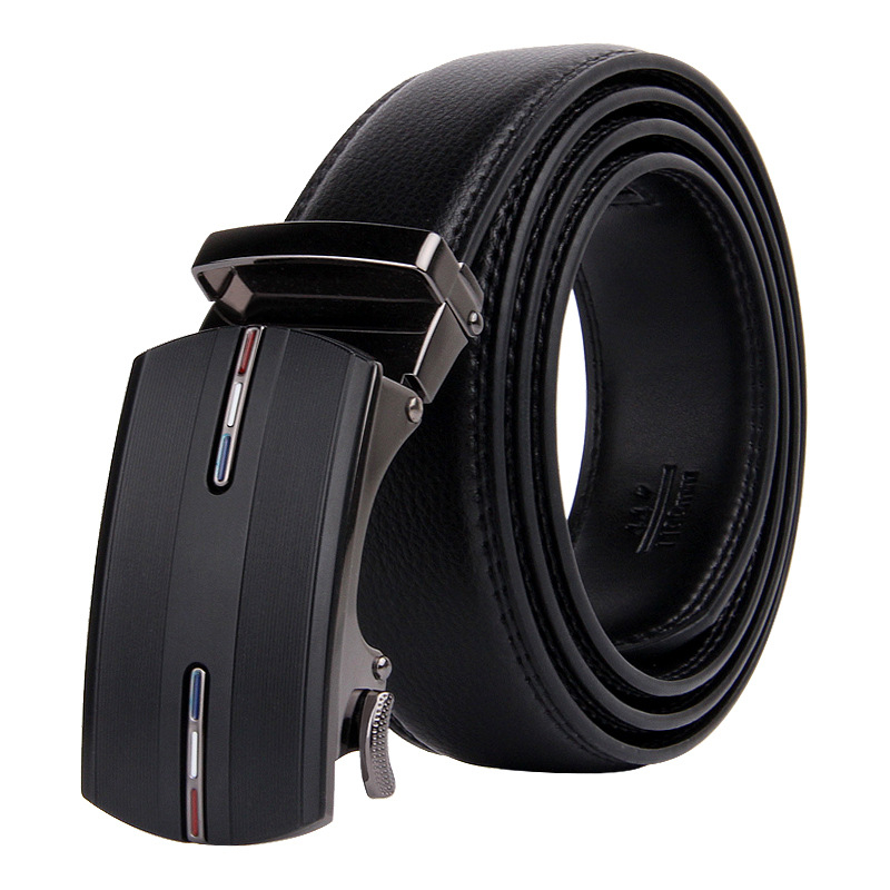 „Dandali“ naujas tarpvalstybinis vyriškas automatinės sagties odinis diržas, vyriškas elastingas dirbtinės karvės odos diržas, yra sandėlyje.