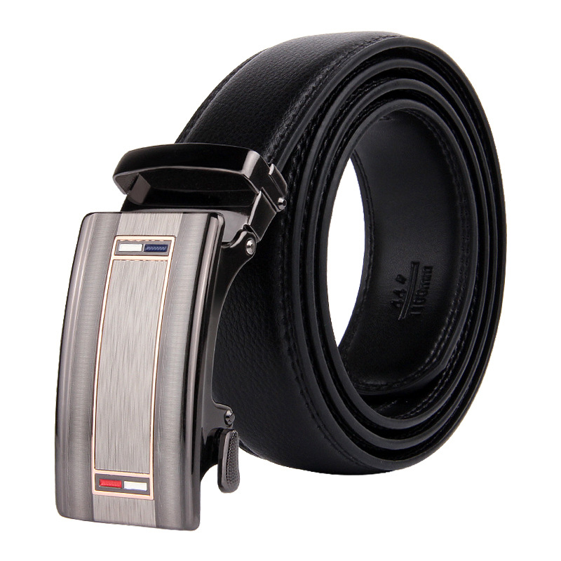 „Dandali“ naujas tarpvalstybinis vyriškas automatinės sagties odinis diržas, vyriškas elastingas dirbtinės karvės odos diržas, yra sandėlyje.