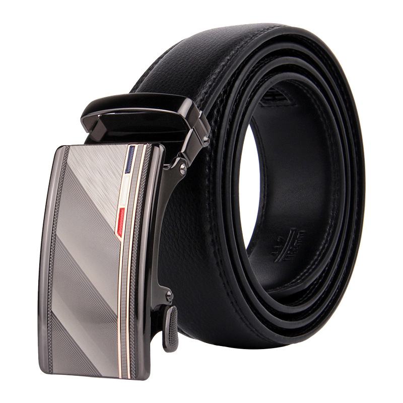 „Dandali“ naujas tarpvalstybinis vyriškas automatinės sagties odinis diržas, vyriškas elastingas dirbtinės karvės odos diržas, yra sandėlyje.