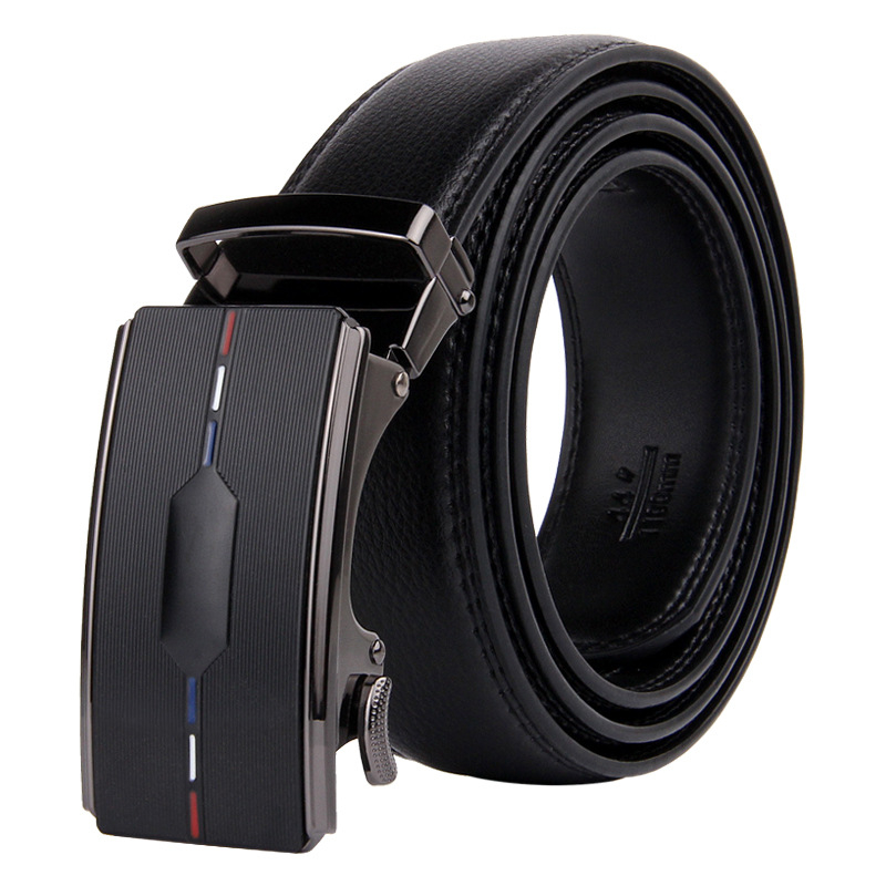 „Dandali“ naujas tarpvalstybinis vyriškas automatinės sagties odinis diržas, vyriškas elastingas dirbtinės karvės odos diržas, yra sandėlyje.