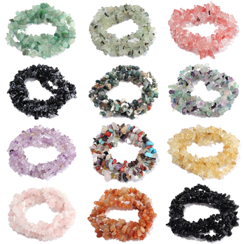 Ebakorrapärase kruusaga valgest kristall-agaadist helmestega poolvalmis lahtised helmed isetehtud ehted aksessuaarid käevõru looduskivist helmed