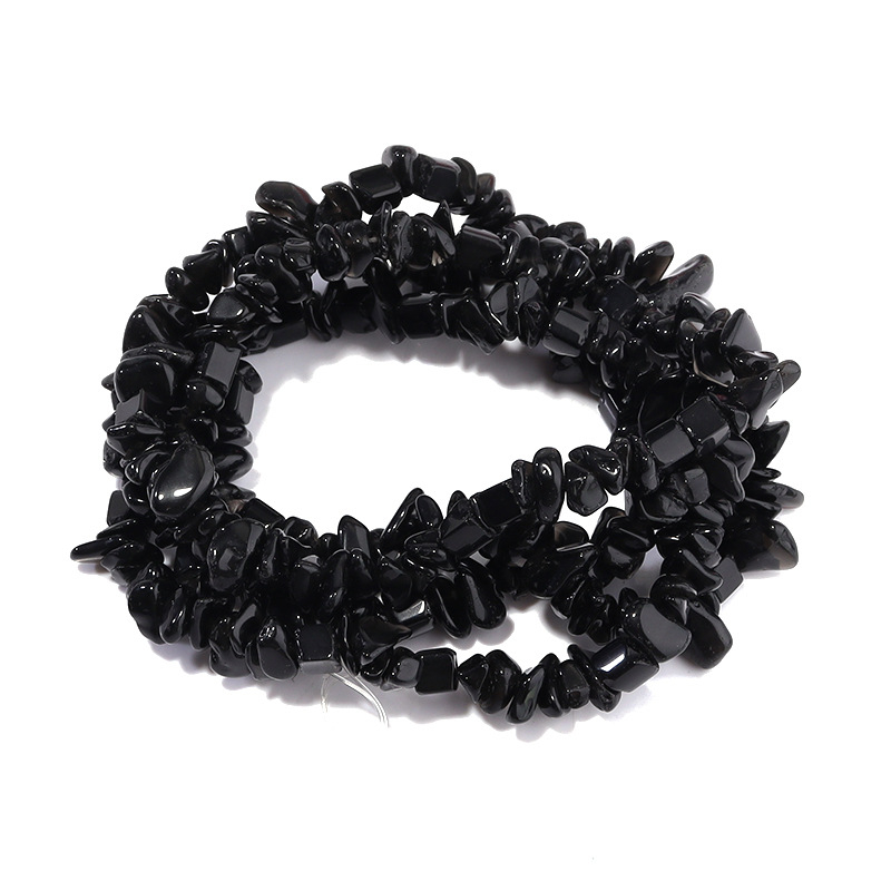 Ebakorrapärase kruusaga valgest kristall-agaadist helmestega poolvalmis lahtised helmed isetehtud ehted aksessuaarid käevõru looduskivist helmed