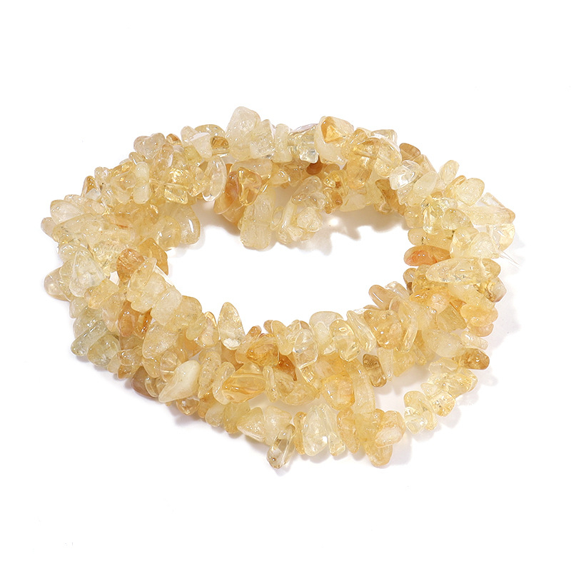 Ebakorrapärase kruusaga valgest kristall-agaadist helmestega poolvalmis lahtised helmed isetehtud ehted aksessuaarid käevõru looduskivist helmed