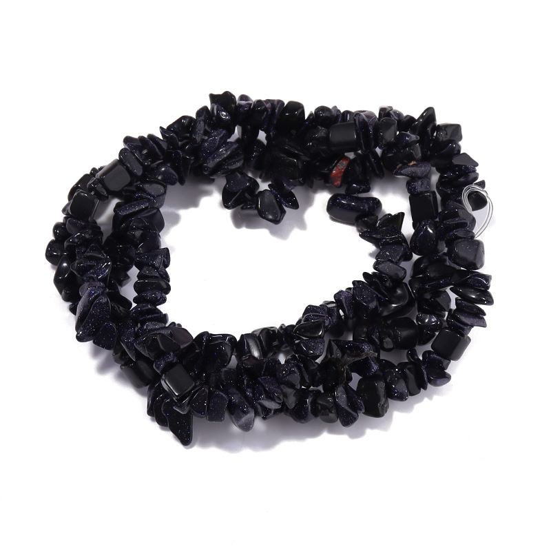 Ebakorrapärase kruusaga valgest kristall-agaadist helmestega poolvalmis lahtised helmed isetehtud ehted aksessuaarid käevõru looduskivist helmed