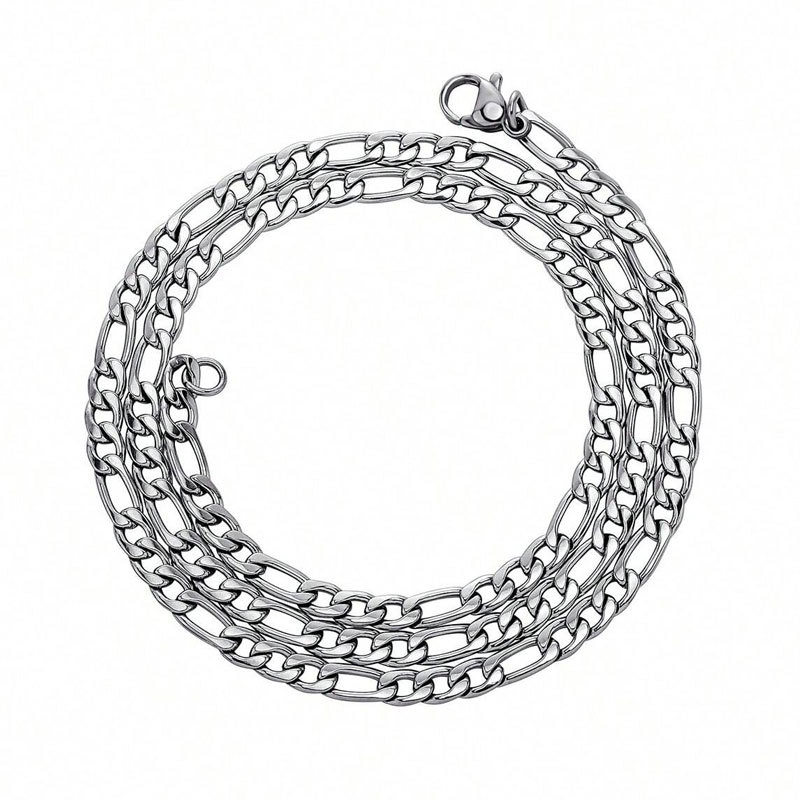 Karšto nerūdijančio plieno 3:1NK karoliai, unisex, paprasti „Joker“ ilgo megztinio grandinėlės papuošalai, didmeninė prekyba.